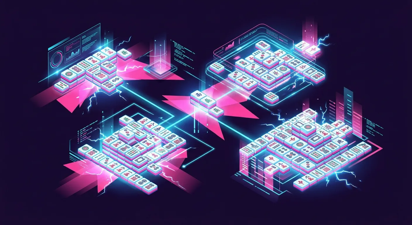 Ilustrasi taktis cara mahjong untuk pemain di portal WINNING568